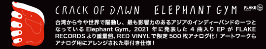Elephant Gym / Crack of Dawn