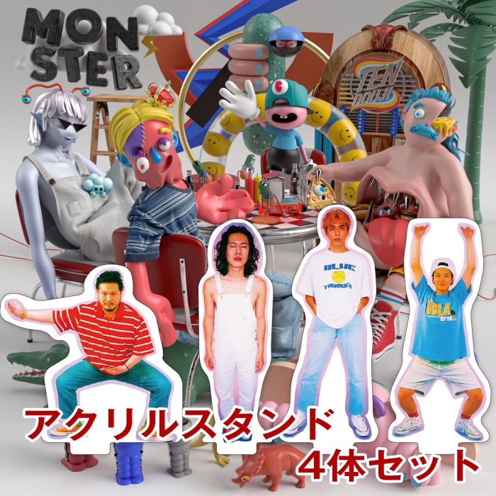 TENDOUJI / MONSTER + 4 ACRYLIC STAND / CD + OTHER / ￥4,300